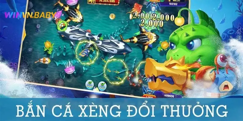 Bắn Cá Xèng - Thoả Sức Khám Phá Đại Dương Cùng WINVN 