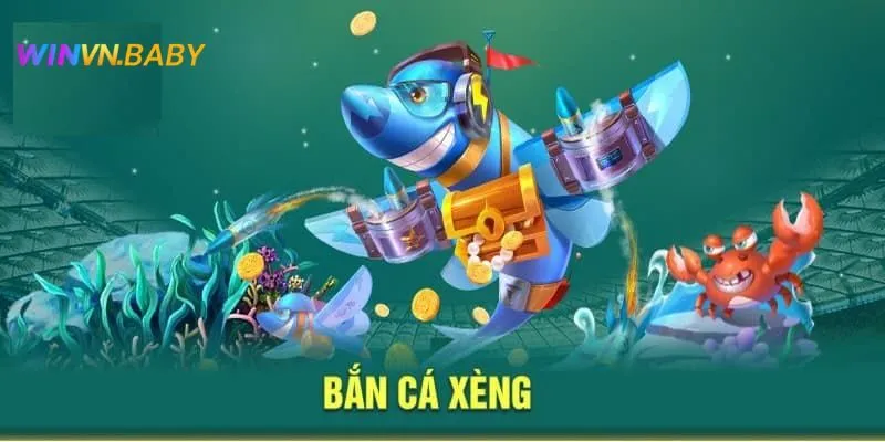 Bắn cá xèng được WINVN thiết kế với giao diện đẹp mắt